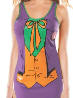 Rubie's The Joker Tank Dress For Adults - Warner Bros DC Comics