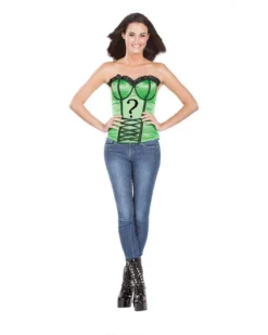 Rubie's The Riddler Ribbon Corset For Adults - Warner Bros DC Comics