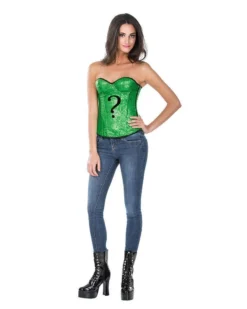 Rubie's The Riddler Sequin Corset For Adults - Warner Bros DC Comics