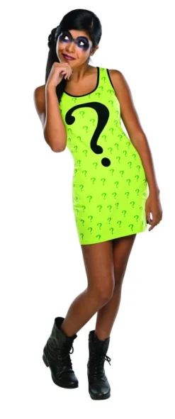 Rubie's The Riddler Tank Dress For Teens - Warner Bros DC Comics Adults