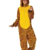 Rubie's Tiger Furry Onesie For Adults 1 Rubie's Tiger Furry Onesie For Adults