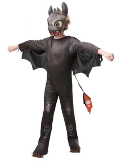 Rubie's Toothless Night Fury Deluxe Costume For Kids - Universal How To Train Your Dragon
