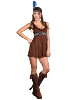 Dreamgirl Tribal Trouble Native American Costume For Adults