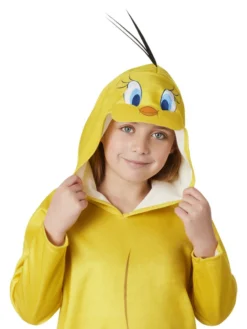 Rubie's Tweety Bird Unisex Jumpsuit For Kids - Warner Bros Looney Tunes