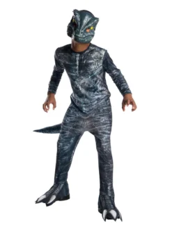 Rubie's Velociraptor 'Blue' Costume For Kids - Universal Jurassic World Camp Cretaceous