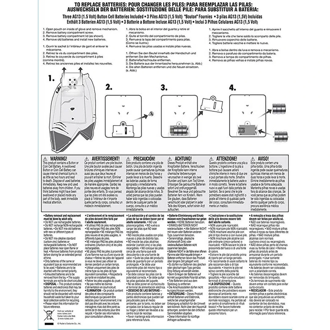 Rubie's Velociraptor 'Blue' Inflatable Costume For Adults - Universal Jurassic World 5 Rubie's Velociraptor 'Blue' Inflatable Costume For Adults - Universal Jurassic World
