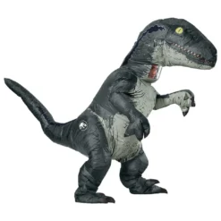 Rubie's Velociraptor 'Blue' Inflatable Costume For Adults - Universal Jurassic World