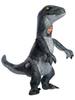 Rubie's Velociraptor 'Blue' Inflatable Costume For Kids - Universal Jurassic World