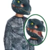 Rubie's Velociraptor 'Blue' Movable Jaw Mask For Kids - Universal Jurassic World