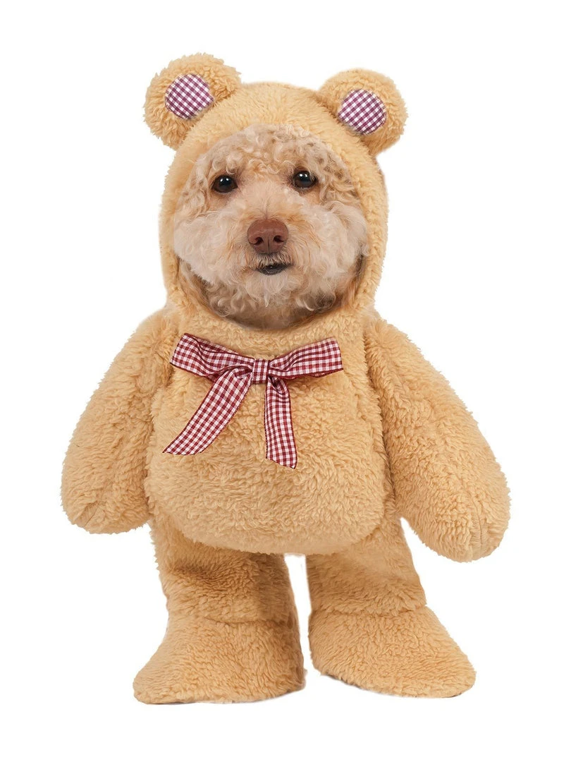 Rubie's Walking Teddy Bear Pet Costume With Arms Pets 3 Rubie's Walking Teddy Bear Pet Costume With Arms Pets