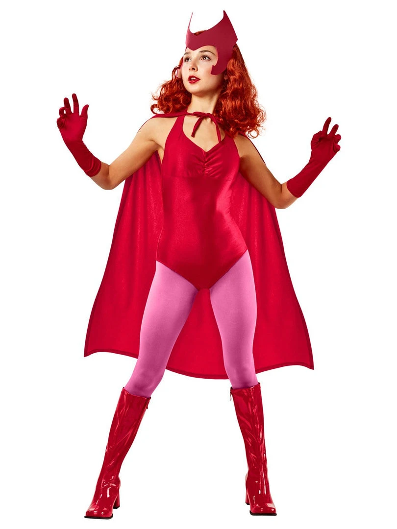 Rubie's Wanda Halloween Costume For Adults - Marvel Wandavision 4 Rubie's Wanda Halloween Costume For Adults - Marvel Wandavision