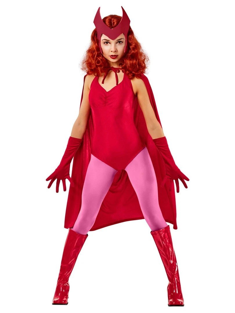 Rubie's Wanda Halloween Costume For Adults - Marvel Wandavision 3 Rubie's Wanda Halloween Costume For Adults - Marvel Wandavision