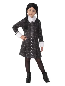 Rubie's Wednesday Addams Costume For Kids - The Addams Family