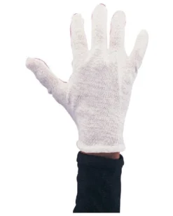 Rubie's White Cotton Gloves For Adults