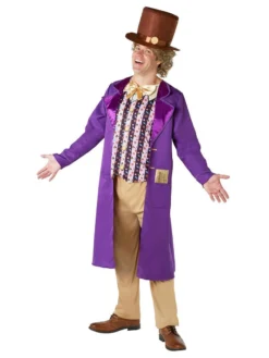 Rubie's Willy Wonka Deluxe Costume For Adults - Warner Bros Charlie And The Chocolate Factory