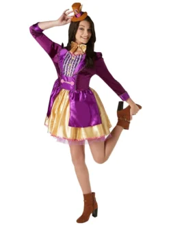 Rubie's Willy Wonka Deluxe Dress Costume For Adults - Warner Bros Charlie And The Chocolate Factory