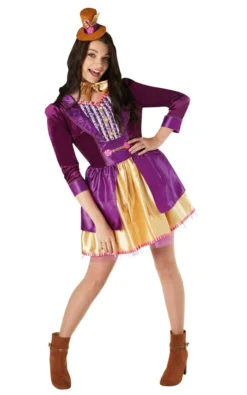 Rubie's Willy Wonka Deluxe Dress Costume For Adults - Warner Bros Charlie And The Chocolate Factory