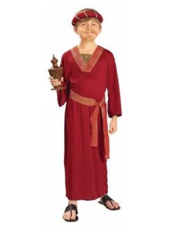 Forum Novelties Wise Man Burgundy Costume For Kids