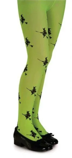 Rubie's Kids Witch Green Child Tights
