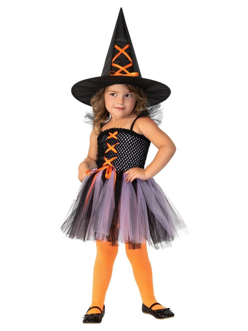 Rubie's Witch Purple & Orange Costume For Toddlers & Kids 3 Rubie's Witch Purple & Orange Costume For Toddlers & Kids