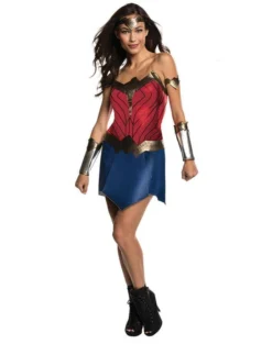Rubie's Wonder Woman Costume For Adults- Warner Bros Justice League