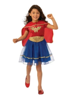 Rubie's Wonder Woman Deluxe Tutu Costume For Kids - Warner Bros DC Comics