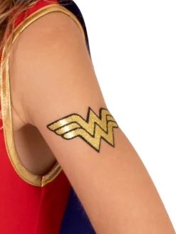 Rubie's Wonder Woman Glitter Tattoo - Warner Bros DC Comics