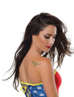 Rubie's Wonder Woman Glitter Tattoo - Warner Bros DC Comics