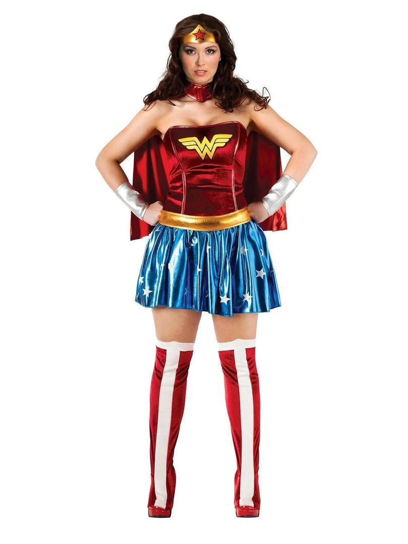 Rubie's Wonder Woman Plus Size Costume For Adults - Warner Bros DC Comics 3 Rubie's Wonder Woman Plus Size Costume For Adults - Warner Bros DC Comics