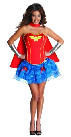 Rubie's Wonder Woman Secret Wishes Corset Costume For Adults - Warner Bros DC Comics