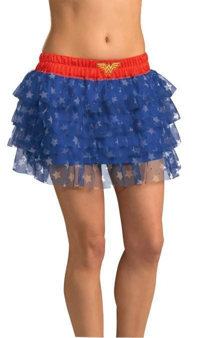 Rubie's Wonder Woman Sequin Skirt For Adults - Warner Bros DC Comics 3 Rubie's Wonder Woman Sequin Skirt For Adults - Warner Bros DC Comics