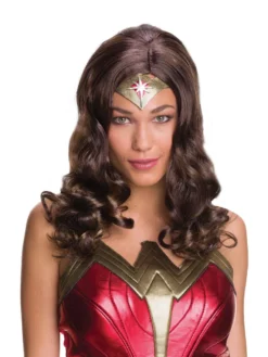 Rubie's Wonder Woman Wig For Adults - Warner Bros Justice League