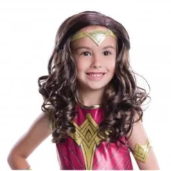 Rubie's Wonder Woman Wig For Kids - Warner Bros Justice League