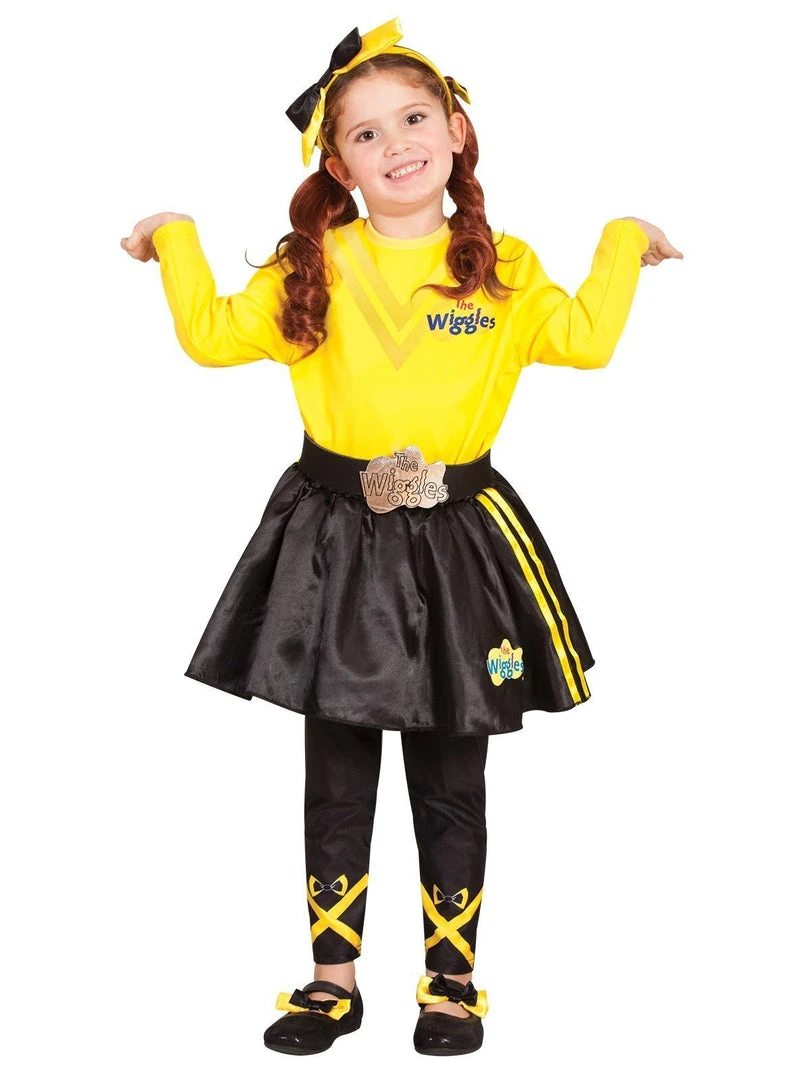 Rubie's Yellow Emma Wiggle Headband And Shoe Bow Set - The Wiggles Kids 6 Rubie's Yellow Emma Wiggle Headband And Shoe Bow Set - The Wiggles Kids