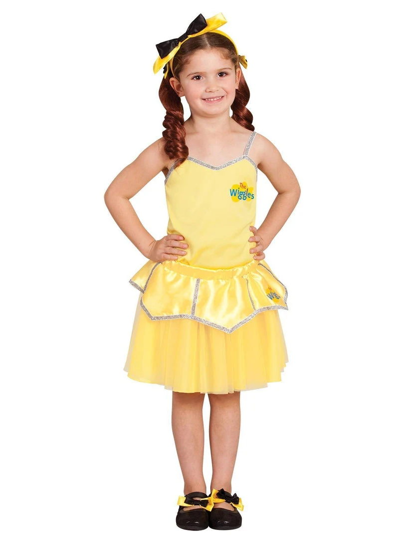 Rubie's Yellow Emma Wiggle Headband And Shoe Bow Set - The Wiggles Kids 7 Rubie's Yellow Emma Wiggle Headband And Shoe Bow Set - The Wiggles Kids