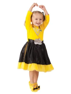 Rubie's Yellow Emma Wiggle Slippers - The Wiggles Kids