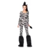Leg Avenue Zebra Sexy Costume For Adults