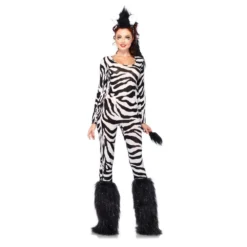 Leg Avenue Zebra Sexy Costume For Adults