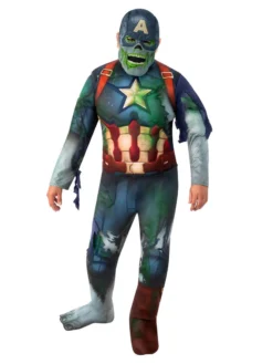 Rubie's Zombie Captain America Deluxe Costume For Teens - Marvel What If?