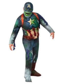 Rubie's Zombie Captain America Deluxe Costume For Teens - Marvel What If?
