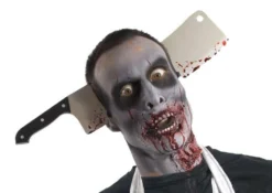 Rubie's Zombie Cleaver Through Head Accessory