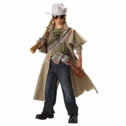 California Costume Collections Kids Zombie Hunter Costume For Tweens