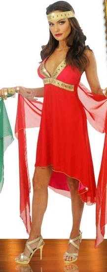 Goddessey Llc Ruby Goddess Costume For Adults